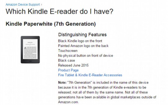 List of all Kindle Models and How to Tell Them Apart | The eBook Reader