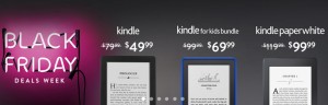 Kindle Black Friday Deals