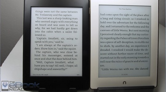 Nook Glowlight Plus vs Kindle Paperwhite 3