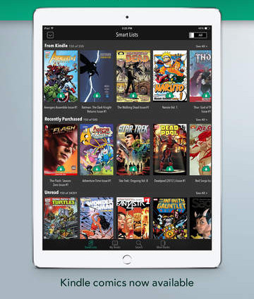 kindle and comixology meaning