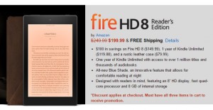 Fire HD Readers Edition tablet