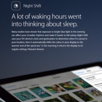 Night Shift Blue Light Filter Now Available on iOS 9.3 Apple iOS Night Shift