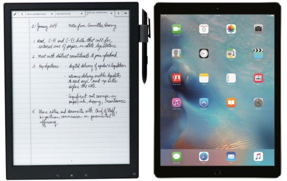 iPad Pro vs E Ink