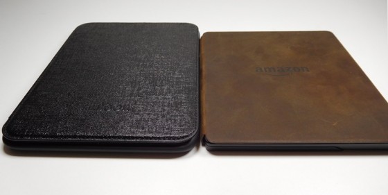 Kindle Oasis Cover vs Inkbook Obsidian