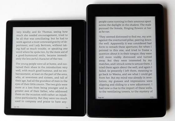 Kindle Oasis vs Kindle Paperwhite