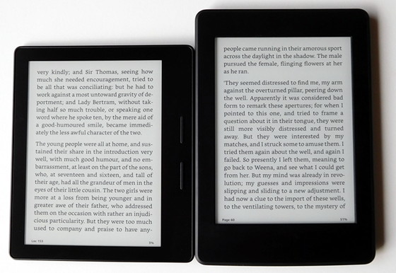 kindle paperwhite v oasis