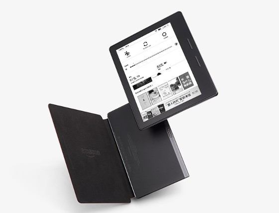 Kindle Oasis with Cover