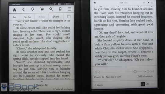 kobo glo o kindle paperwhite