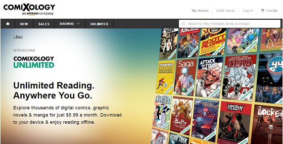 comixology kindle