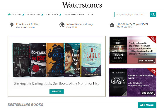 Waterstones eBook Close