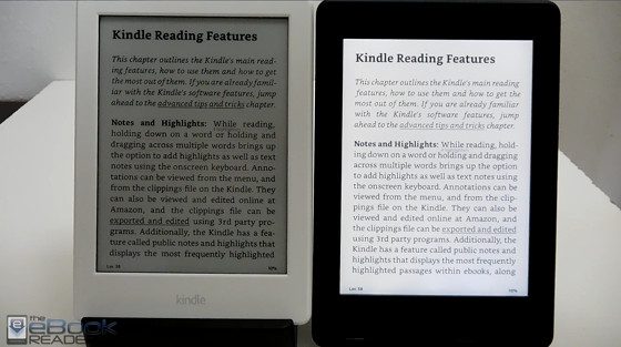 difference between kindle versions