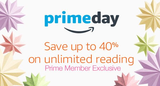 Kindle Unlimited Prime Day Sale