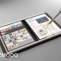 A Microsoft eReader and Notebook Could Be Great, an E Ink Courier Microsoft Courier
