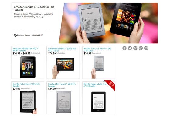 Woot Kindle Deals