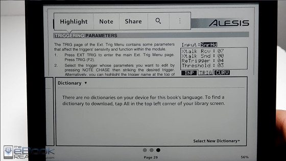 E-reader Size Comparison 2017 + PDF and E-book Ability 