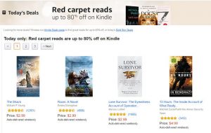 Kindle Red Carpet Sale