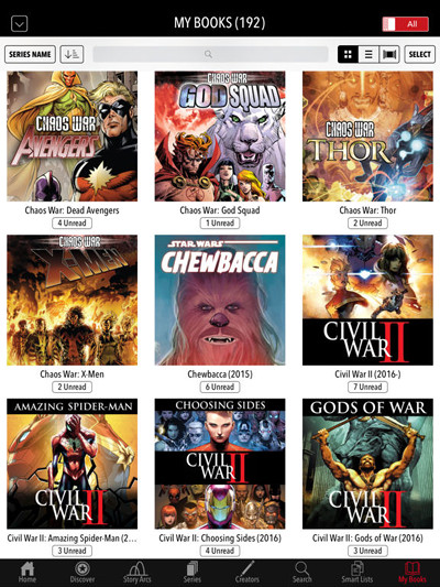 best comic book reader ipad with icloud support