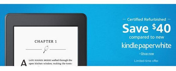 refurbished kindle paperwhite