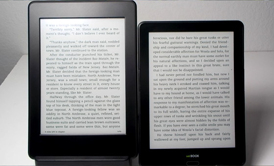 kindle paperwhite comparison