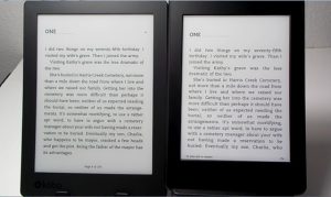 Kindle vs Kobo Aura H2O