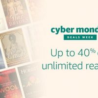 Kindle Unlimited On Sale for up to 40% Off Kindle Unlimited Cyber Monday Sale