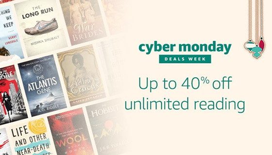 cyber monday kindle unlimited subscription