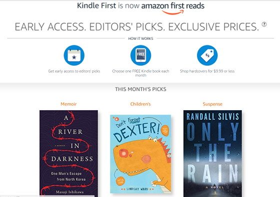 amazon first read