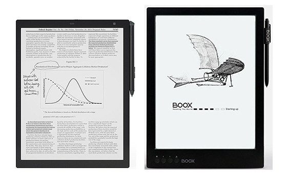 E-reader Size Comparison 2017 + PDF and E-book Ability 