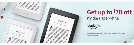 Kindle Paperwhite Trade