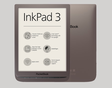 PocketBook InkPad 4 - the world's bestseller with new abilities 