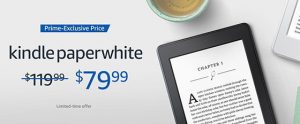 Kindle Paperwhite Prime Deal