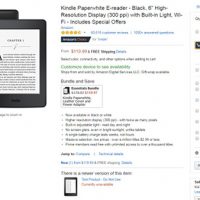 New Kindle Paperwhite Mystery Listing, Plus Paperwhite Refurbs $79 New Kindle Paperwhite Mystery