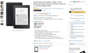 New Kindle Paperwhite Mystery