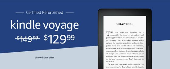 Kindle Voyage Refurbs