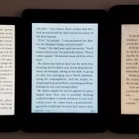 Kobo Clara HD Light Bleed Issue – Comparison Photos Kobo Clara HD orange lights