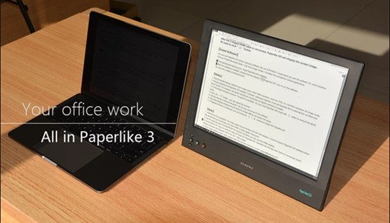 New Paperlike 3 E Ink Monitor on Indiegogo for $900 | The eBook