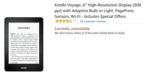 Kindle Voyage 2 chuẩn bị xuất hiện? 6