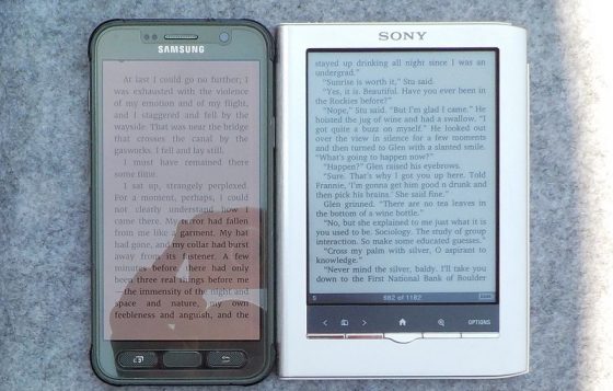 Phone vs eReader