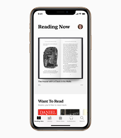 apple audio books