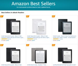 Best Selling eBook Readers