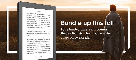 Kobo eReaders Super Points Deal