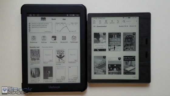 Kindle Oasis vs Likebook Mars Comparison Review