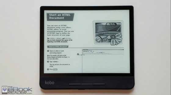 Kobo Forma PDF Review