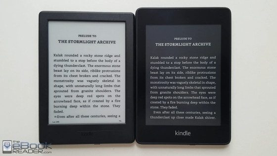 Kindle Paperwhite 4 vs Kindle