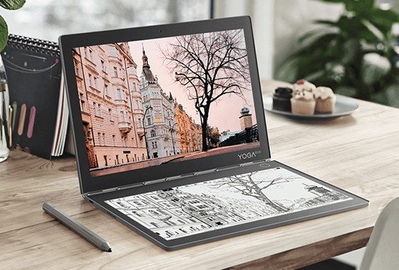 Lenovo Yoga Book C930 2 In 1 With E Ink Screen Now Available The Ebook Reader Blog