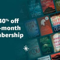 Kindle Unlimited Deals, up to 40% off and 3 Months for $1 KIndle Unlimited Deals