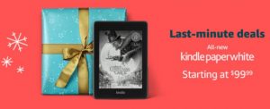 Kindle Paperwhite Christmas Sale