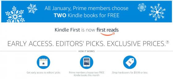 Amazon First Reads