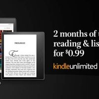 Get 2 Months of Kindle Unlimited for $0.99 Deal Kindle Unlimited Deal