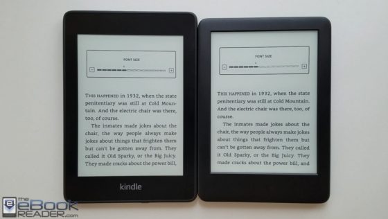 kindle oasis vs paperwhite 2019